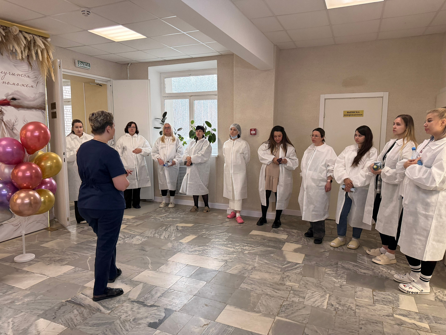 Праздник в честь Всероссийского дня беременных прошел сегодня в родильном доме