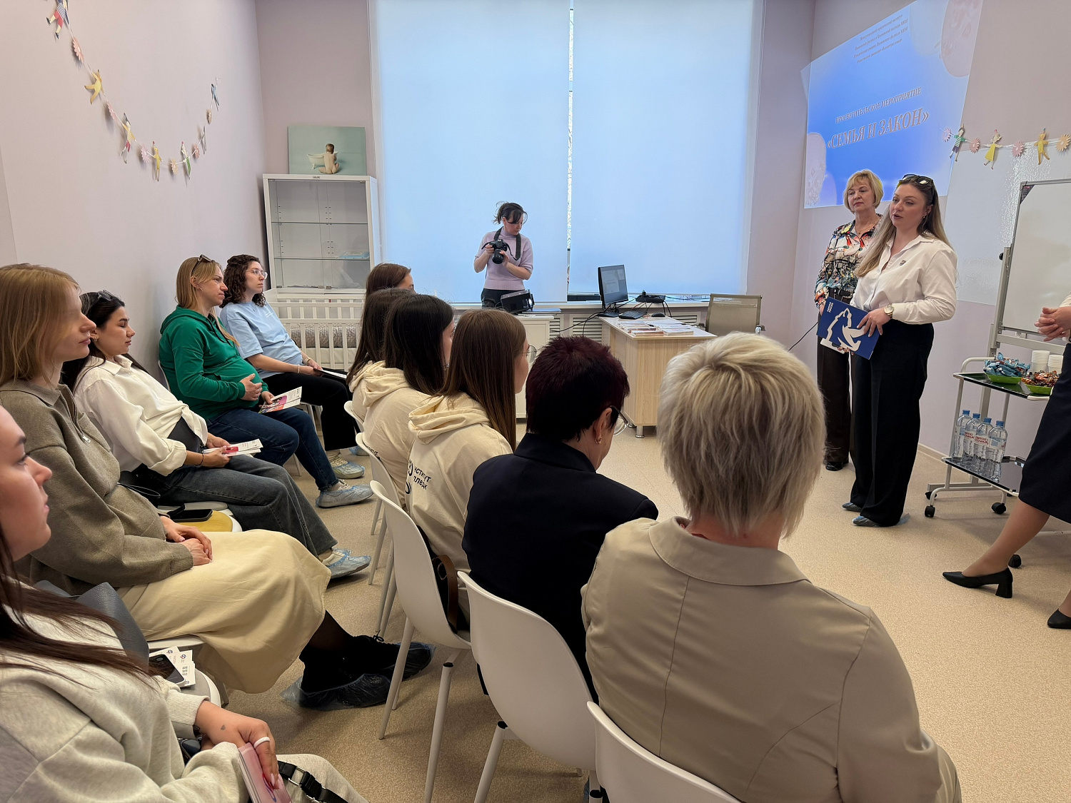 Мероприятие в честь дня беременных прошло в центре женского здоровья